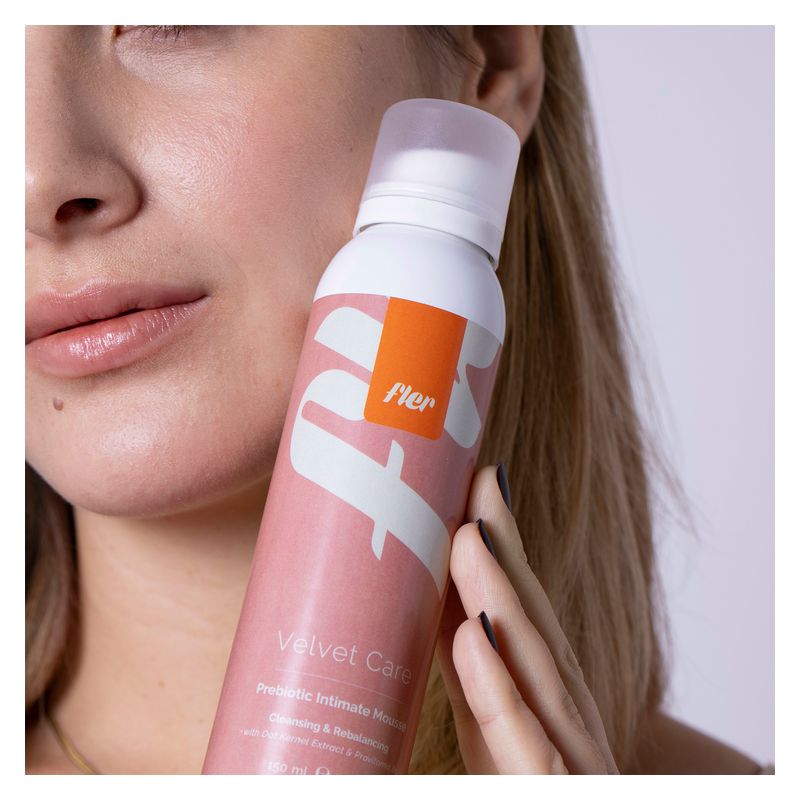 FLER - VELVET CARE PREBIOTIC INTIMATE MOUSSE FLER - VELVET CARE PREBIOTIC INTIMATE MOUSSE