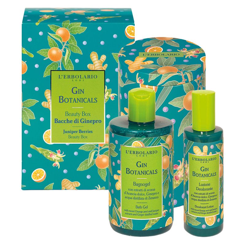 L'Erbolario - GIN BOTANICALS BEAUTY BOX BACCHE DI GINEPRO L'Erbolario - GIN BOTANICALS BEAUTY BOX BACCHE DI GINEPRO