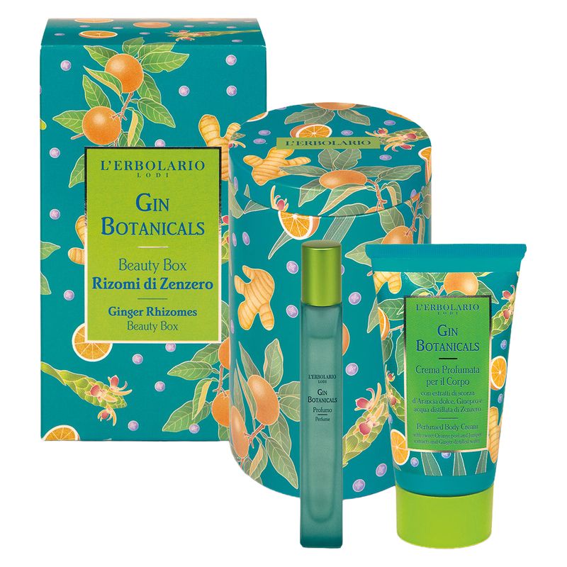 L'Erbolario - GIN BOTANICALS BEAUTY BOX RIZOMI DI ZENZERO L'Erbolario - GIN BOTANICALS BEAUTY BOX RIZOMI DI ZENZERO
