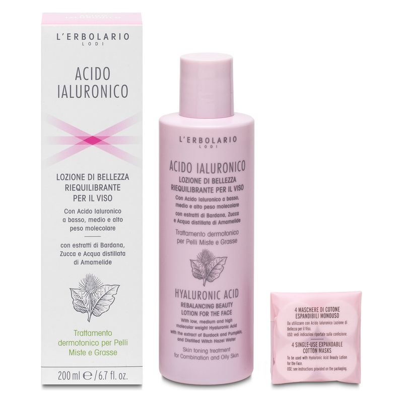 L'Erbolario - ACIDO IALURONICO LOZIONE DI BELLEZZA RIEQUILIBRANTE PER IL VISO L'Erbolario - ACIDO IALURONICO LOZIONE DI BELLEZZA RIEQUILIBRANTE PER IL VISO