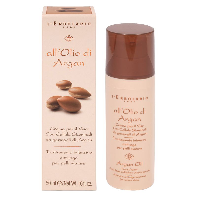 L'Erbolario - ALL'OLIO DI ARGAN CREMA VISO CON CELLULE STAMINALI TRATTAMENTO INTENSIVO ANTI-AGE PER PELLI MATURE L'Erbolario - ALL'OLIO DI ARGAN CREMA VISO CON CELLULE STAMINALI TRATTAMENTO INTENSIVO ANTI-AGE PER PELLI MATURE