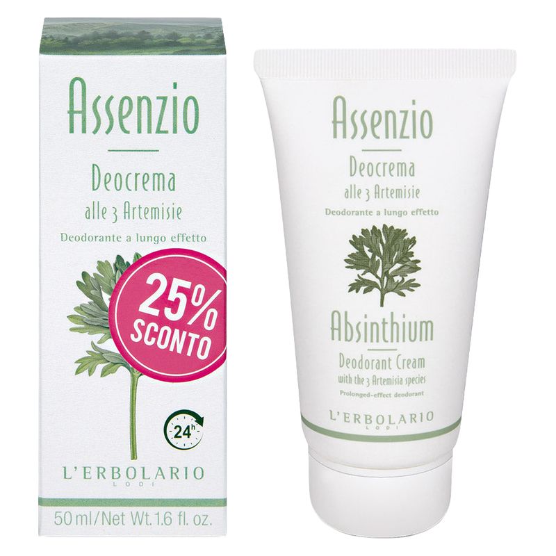 L'Erbolario - ASSENZIO DEOCREMA ALLE 3 ARTEMISIE L'Erbolario - ASSENZIO DEOCREMA ALLE 3 ARTEMISIE