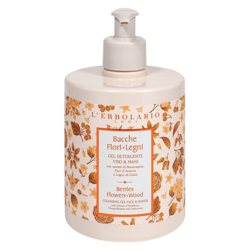 L'Erbolario - BACCHE FIORI LEGNI GEL DETERGENTE VISO & MANI L'Erbolario - BACCHE FIORI LEGNI GEL DETERGENTE VISO & MANI