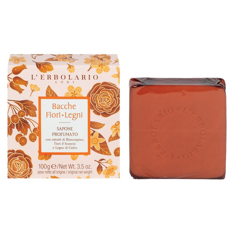 L'Erbolario - BACCHE FIORI LEGNI SAPONE PROFUMATO L'Erbolario - BACCHE FIORI LEGNI SAPONE PROFUMATO