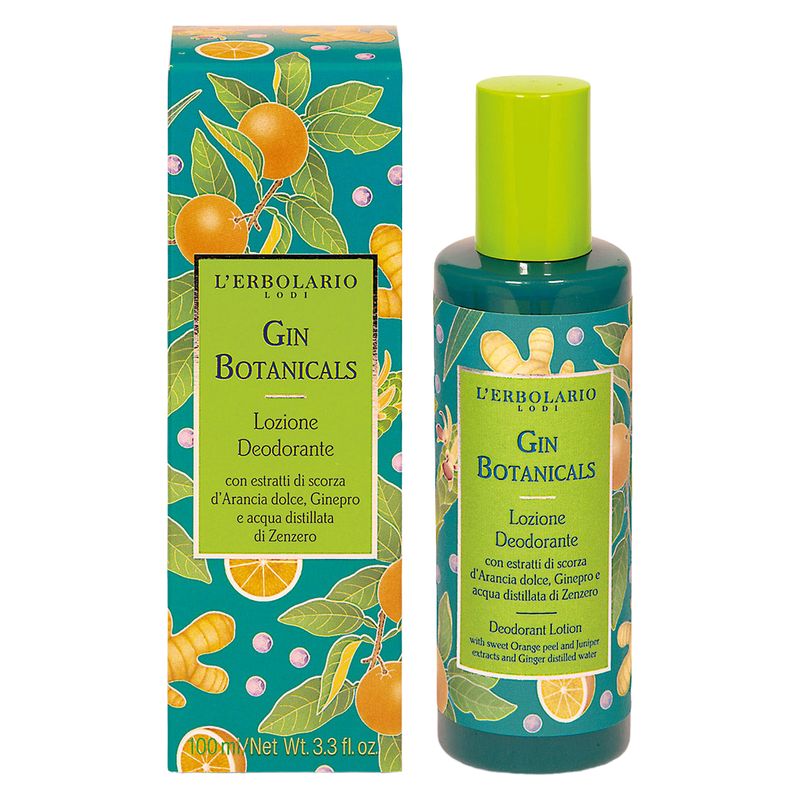 L'Erbolario - GIN BOTANICALS LOZIONE DEODORANTE L'Erbolario - GIN BOTANICALS LOZIONE DEODORANTE