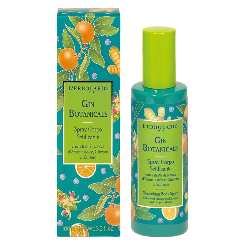 L'Erbolario - GIN BOTANICALS SPRAY CORPO SETIFICANTE L'Erbolario - GIN BOTANICALS SPRAY CORPO SETIFICANTE