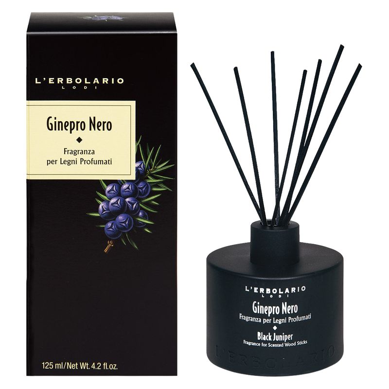 L'Erbolario - GINEPRO NERO FRAGRANZA PER LEGNI PROFUMATI L'Erbolario - GINEPRO NERO FRAGRANZA PER LEGNI PROFUMATI