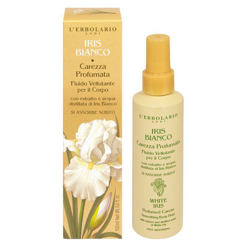 L'Erbolario - IRIS BIANCO CAREZZA PROFUMATA FLUIDO VELLUTANTE PER IL CORPO L'Erbolario - IRIS BIANCO CAREZZA PROFUMATA FLUIDO VELLUTANTE PER IL CORPO