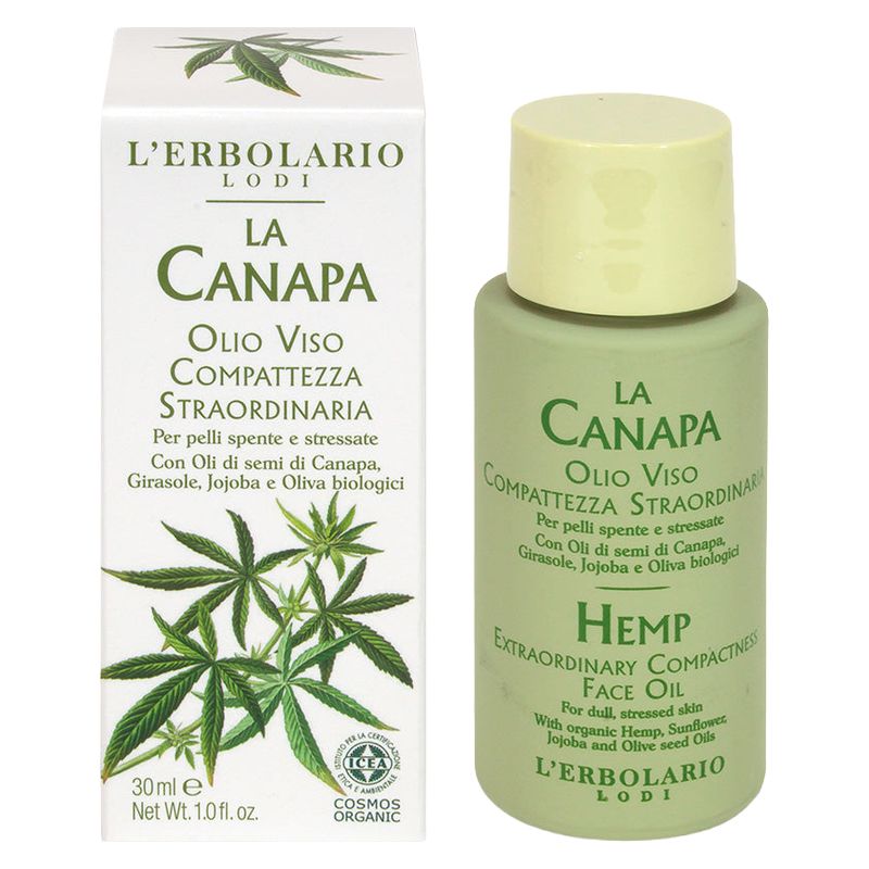 L'Erbolario - LA CANAPA OLIO VISO COMPATTEZZA STRAORDINARIA L'Erbolario - LA CANAPA OLIO VISO COMPATTEZZA STRAORDINARIA