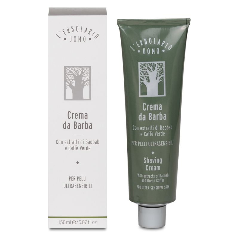 L'Erbolario - UOMO CREMA DA BARBA CON ESTRATTI DI BAOBAB E CAFFè VERDE L'Erbolario - UOMO CREMA DA BARBA CON ESTRATTI DI BAOBAB E CAFFè VERDE