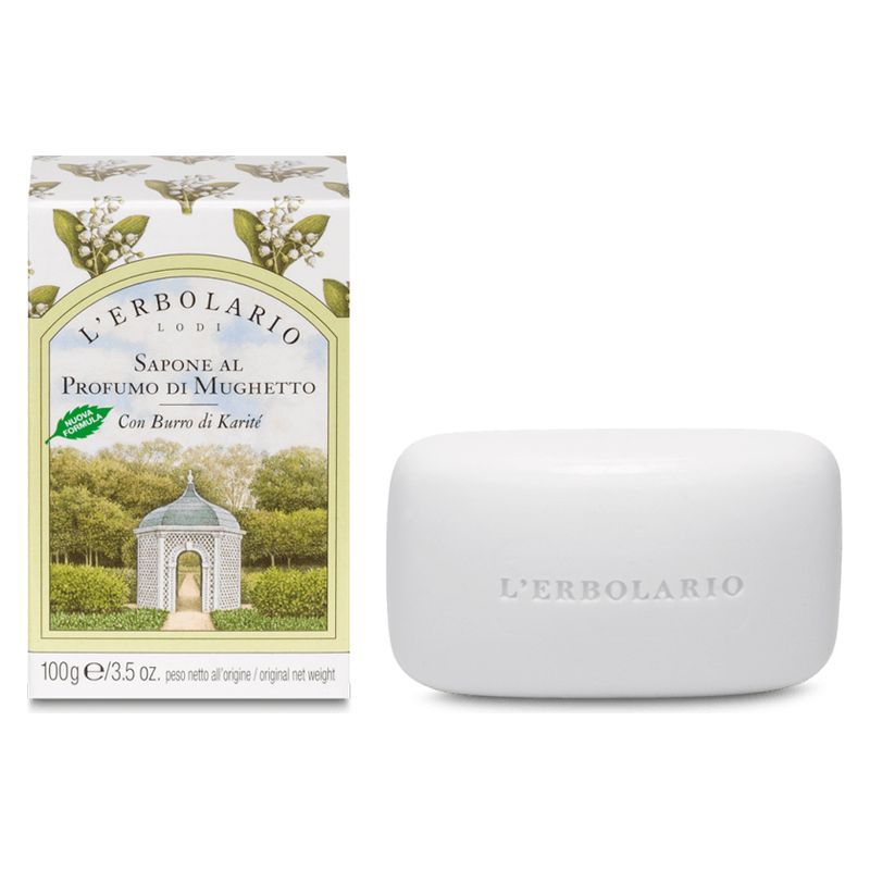 L'Erbolario - SAPONE AL PROFUMO DI MUGHETTO L'Erbolario - SAPONE AL PROFUMO DI MUGHETTO