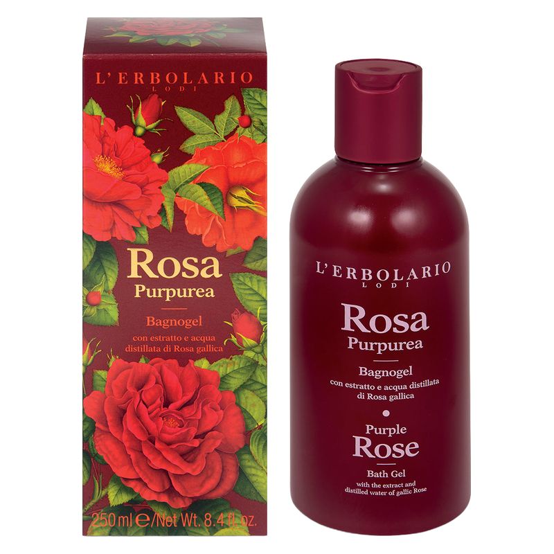 L'Erbolario - ROSA PURPUREA BAGNOGEL L'Erbolario - ROSA PURPUREA BAGNOGEL