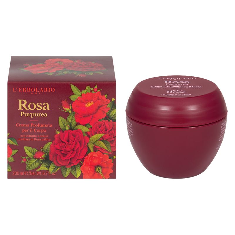 L'Erbolario - ROSA PURPUREA CREMA PROFUMATA PER IL CORPO L'Erbolario - ROSA PURPUREA CREMA PROFUMATA PER IL CORPO