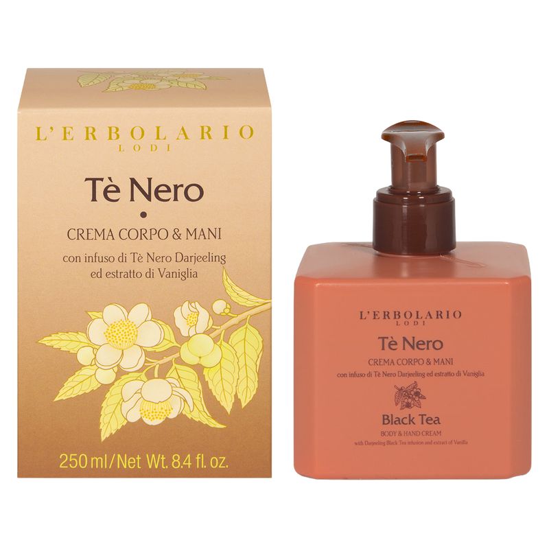 L'Erbolario - Tè NERO CREMA CORPO & MANI L'Erbolario - Tè NERO CREMA CORPO & MANI
