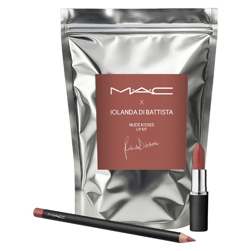 MAC - MAC X IOLANDA BATTISTA NUDE KISSES LIP KIT MAC - MAC X IOLANDA BATTISTA NUDE KISSES LIP KIT
