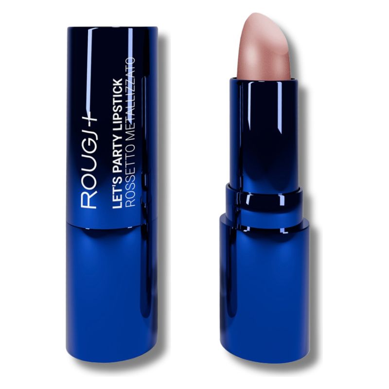 ROUGJ+ - LET'S PARTY LIPSTICK - ROSSETTO METALLIZZATO ROUGJ+ - LET'S PARTY LIPSTICK - ROSSETTO METALLIZZATO