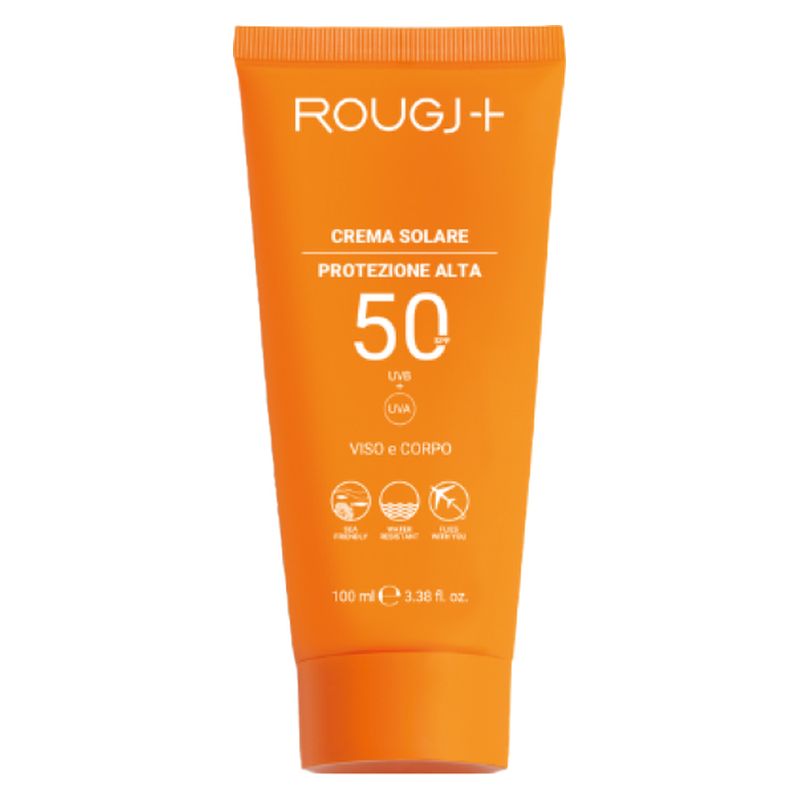 ROUGJ+ - CREMA SOLARE PROTEZIONE ALTA VISO E CORPO SPF 50 ROUGJ+ - CREMA SOLARE PROTEZIONE ALTA VISO E CORPO SPF 50
