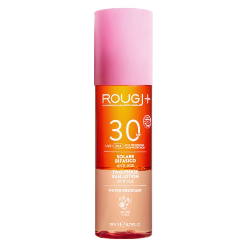 ROUGJ+ - SOLARE BIFASICO ANTI-AGE SPF 30 ROUGJ+ - SOLARE BIFASICO ANTI-AGE SPF 30
