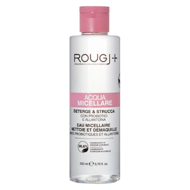 ROUGJ+ - ACQUA MICELLARE DETERGE & STRUCCA ROUGJ+ - ACQUA MICELLARE DETERGE & STRUCCA