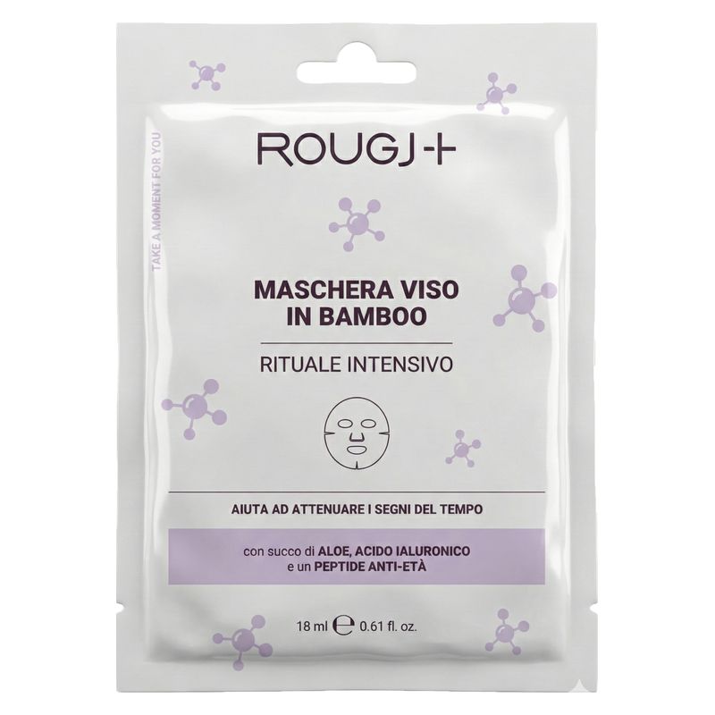 ROUGJ+ - MASCHERA VISO IN BAMBOO RITUALE INTENSIVO ROUGJ+ - MASCHERA VISO IN BAMBOO RITUALE INTENSIVO