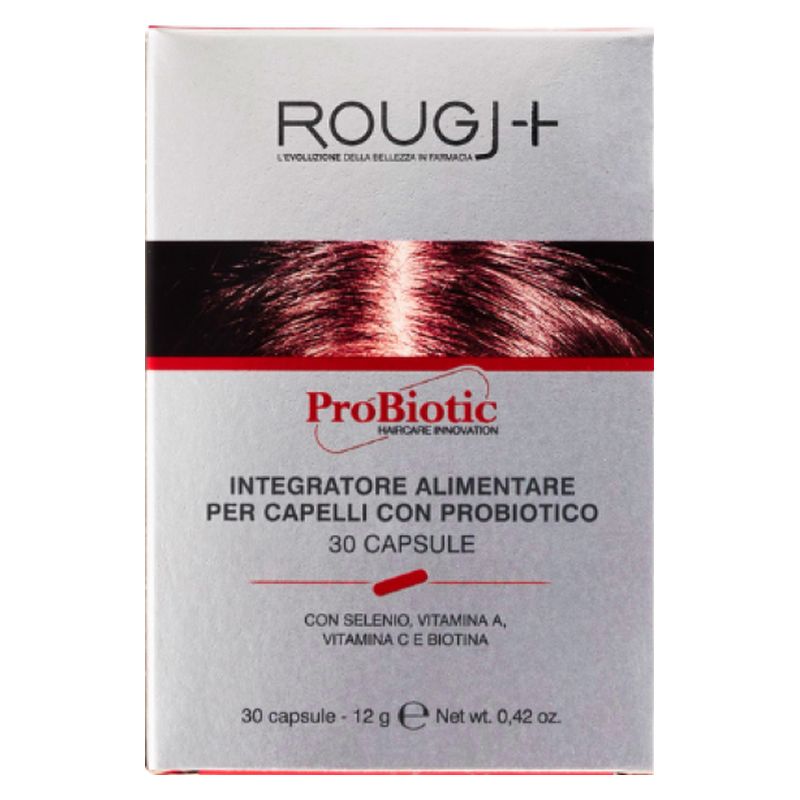ROUGJ+ - PROBIOTIC INTEGRATORE ALIMENTARE PER CAPELLI CON PROBIOTICO ROUGJ+ - PROBIOTIC INTEGRATORE ALIMENTARE PER CAPELLI CON PROBIOTICO