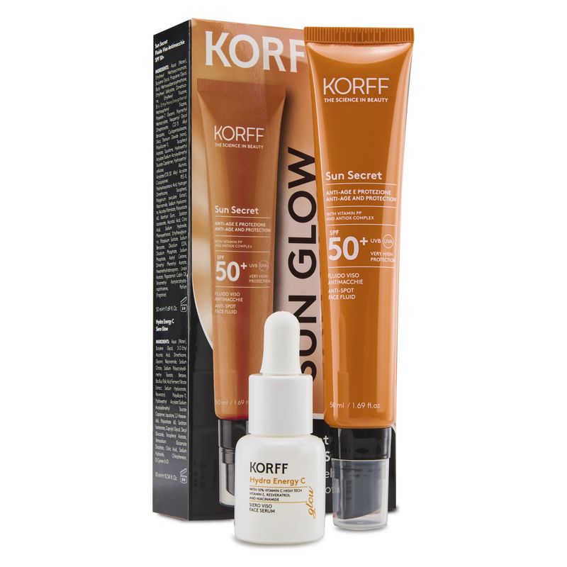 KORFF - SUN SECRET KIT SUN GLOW KORFF - SUN SECRET KIT SUN GLOW