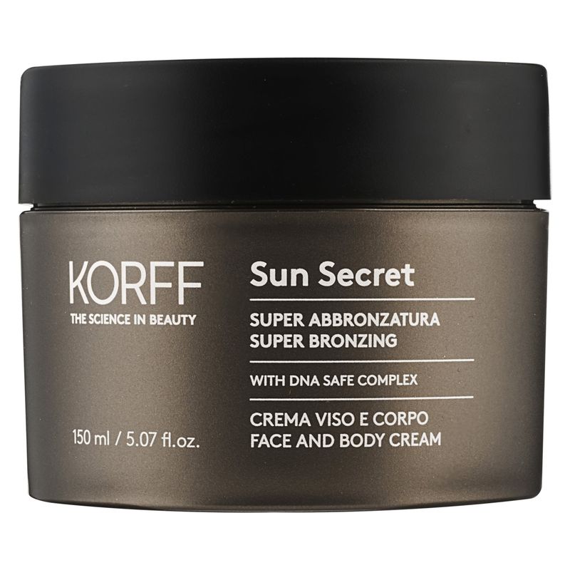 KORFF - SUN SECRET SUPER ABBRONZATURA CREMA VISO E CORPO KORFF - SUN SECRET SUPER ABBRONZATURA CREMA VISO E CORPO