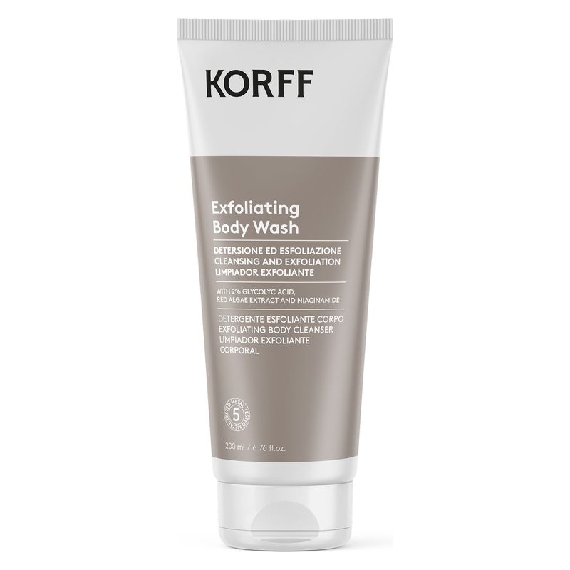 KORFF - EXFOLIATING BODY WASH - DETERGENTE ESFOLIANTE CORPO KORFF - EXFOLIATING BODY WASH - DETERGENTE ESFOLIANTE CORPO