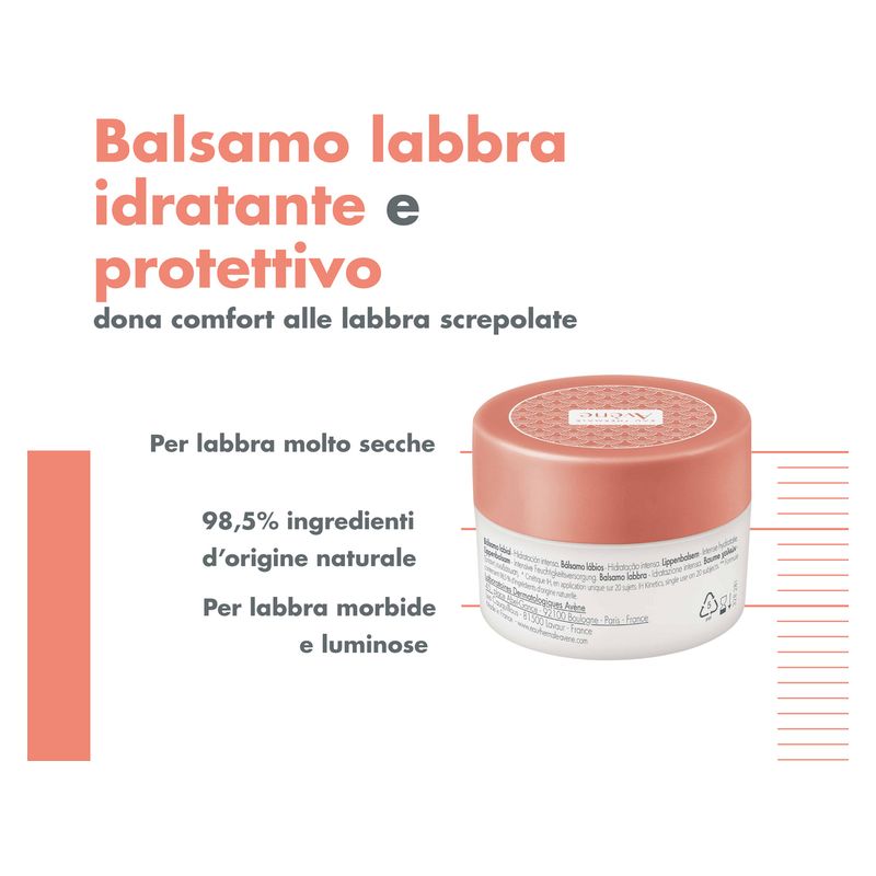 AVÈNE - BAUME LèVRES HYDRATANT INTENSE 24H AVÈNE - BAUME LèVRES HYDRATANT INTENSE 24H