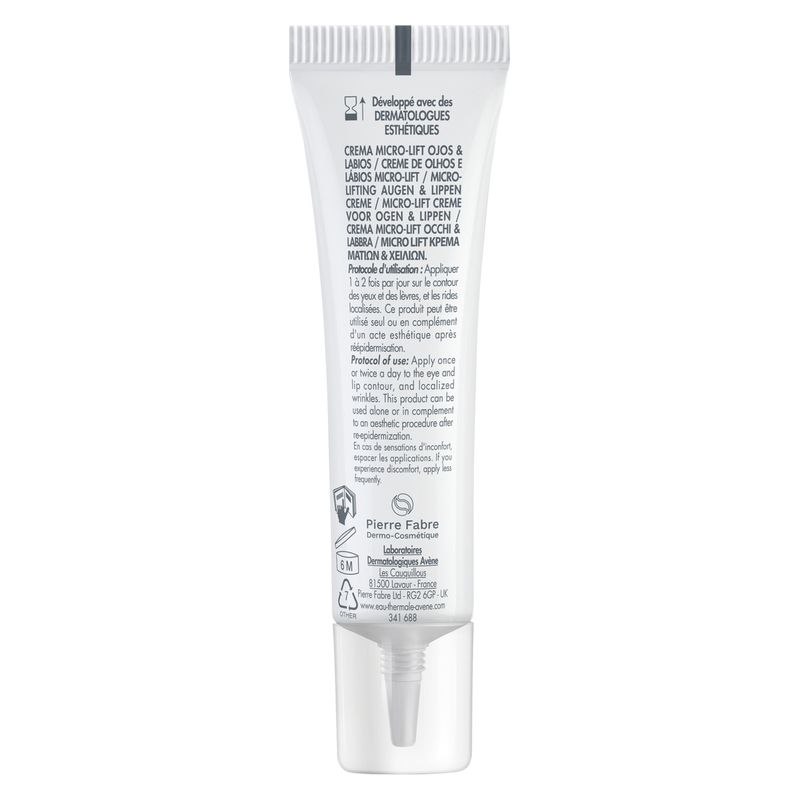 AVÈNE - Hyaluron Activ Procedure Crème Micro-Lift Yeux & Lèvres
