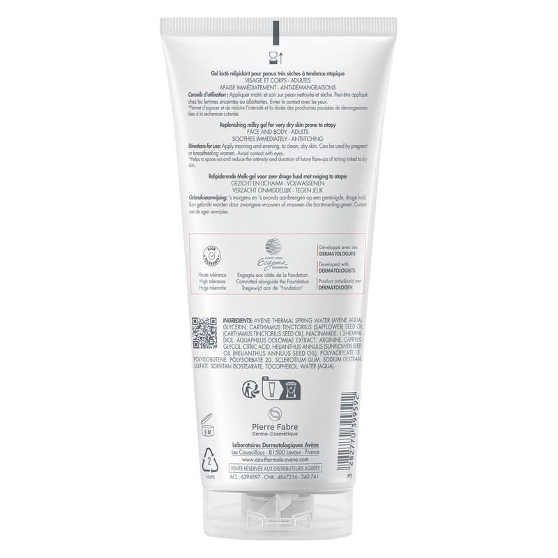 AVÈNE - Xeracalm A.D Gel Lacté Relipidant