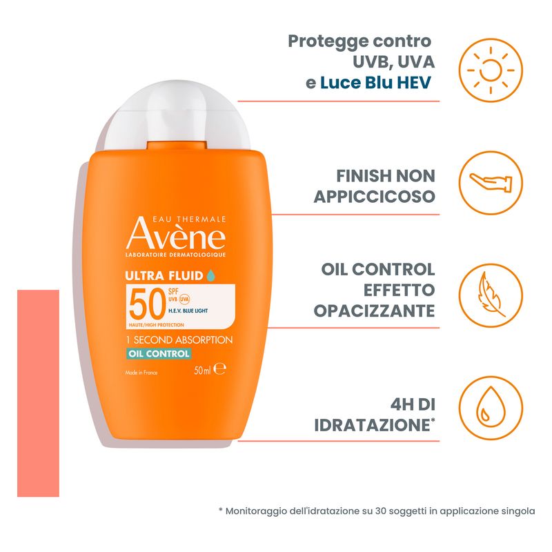 AVÈNE - Ultra Fluid Oil Control Spf 50 AVÈNE - Ultra Fluid Oil Control Spf 50