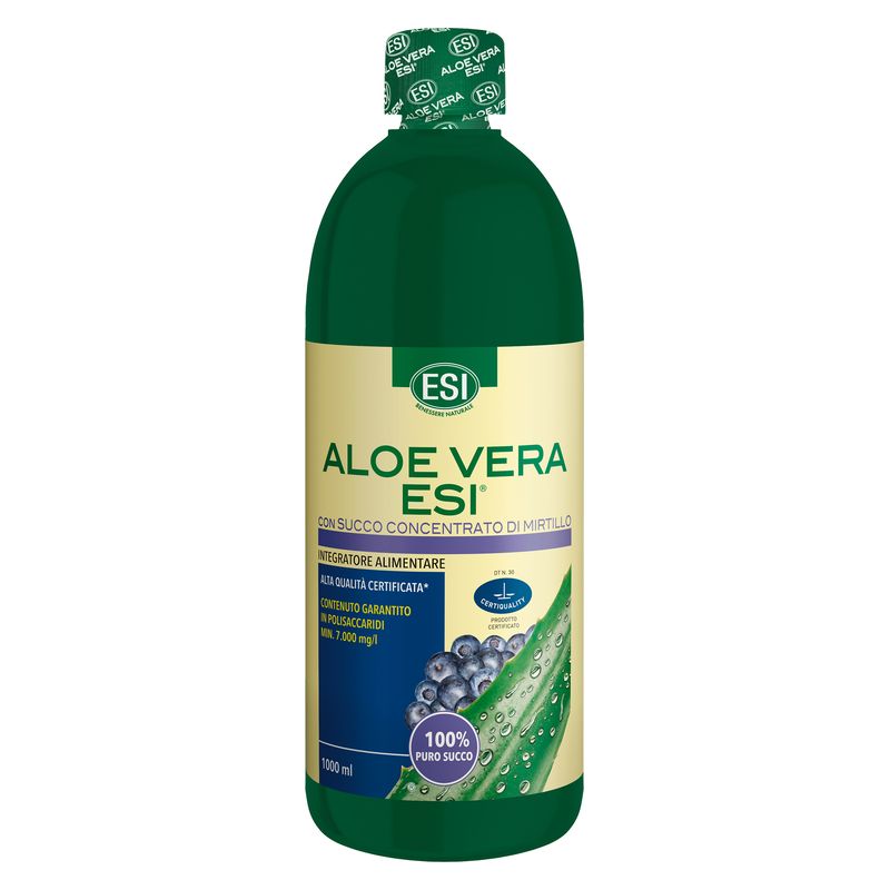 ESI - ALOE VERA CON SUCCO CONCENTRATO DI MIRTILLO ESI - ALOE VERA CON SUCCO CONCENTRATO DI MIRTILLO