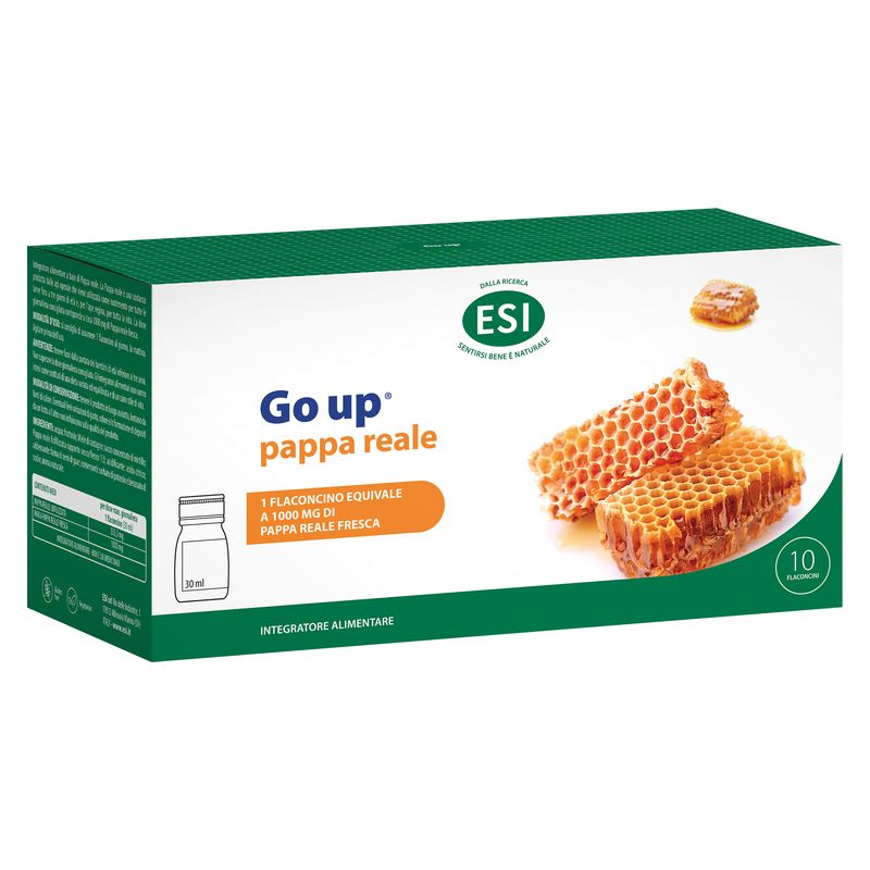ESI - GO UP PAPPA REALE INTEGRATORE ALIMENTARE FLACONCINI ESI - GO UP PAPPA REALE INTEGRATORE ALIMENTARE FLACONCINI