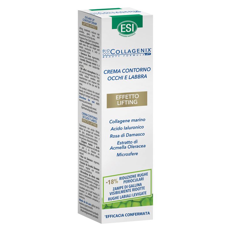 ESI - BIOCOLLAGENIX BEAUTY FORMULA LIFT CREMA CONTORNO OCCHI E LABBRA ESI - BIOCOLLAGENIX BEAUTY FORMULA LIFT CREMA CONTORNO OCCHI E LABBRA