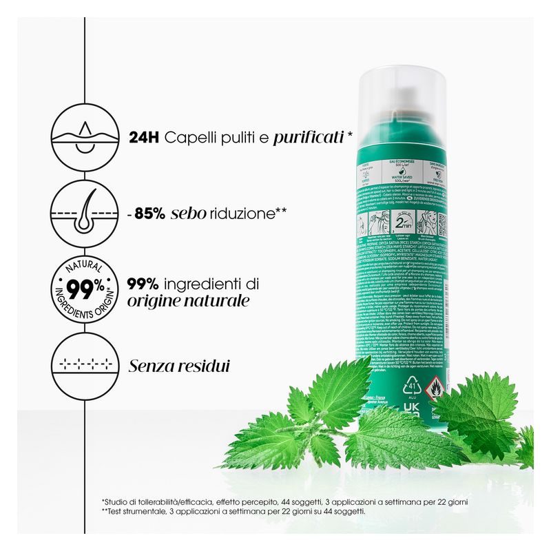 KLORANE - SHAMPOOING SEC ORTIE PURIFIANT TEINTé KLORANE - SHAMPOOING SEC ORTIE PURIFIANT TEINTé