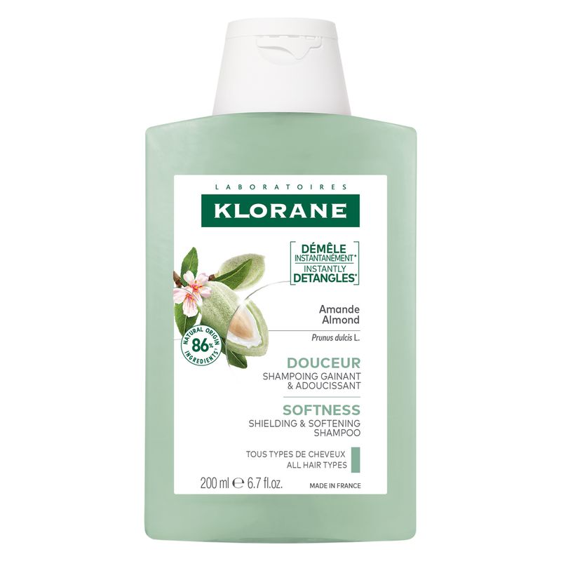 KLORANE - SHAMPOING AMANDE DOUCEUR GAINANT & ADOUCISSANT KLORANE - SHAMPOING AMANDE DOUCEUR GAINANT & ADOUCISSANT