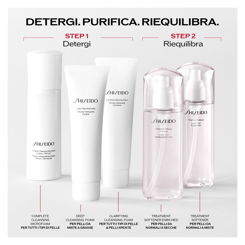Shiseido - COMPLETE CLEANSING MICROFOAM CLEANSE + REMOVE Shiseido - COMPLETE CLEANSING MICROFOAM CLEANSE + REMOVE