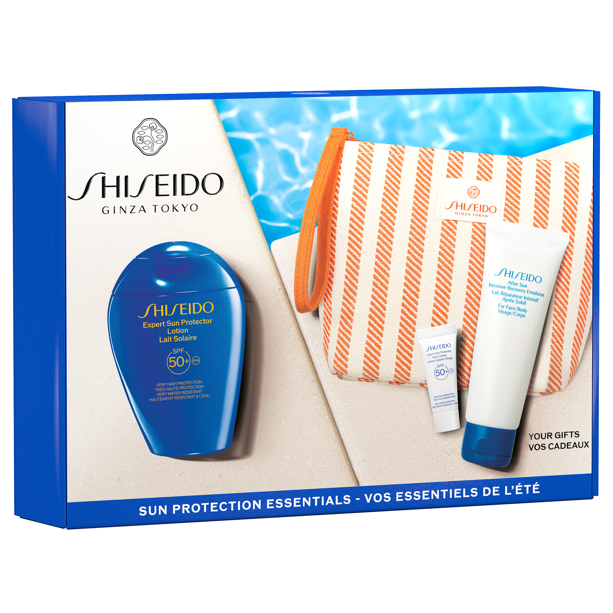 Shiseido - SUN KIT SUMMER ESSENTIAL SPF 50+ Shiseido - SUN KIT SUMMER ESSENTIAL SPF 50+