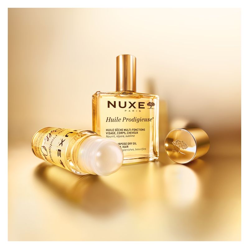 NUXE - HUILE PRODIGIEUSE ROLL-ON HUILE SèCHE MULTI-FONCTIONS NUXE - HUILE PRODIGIEUSE ROLL-ON HUILE SèCHE MULTI-FONCTIONS