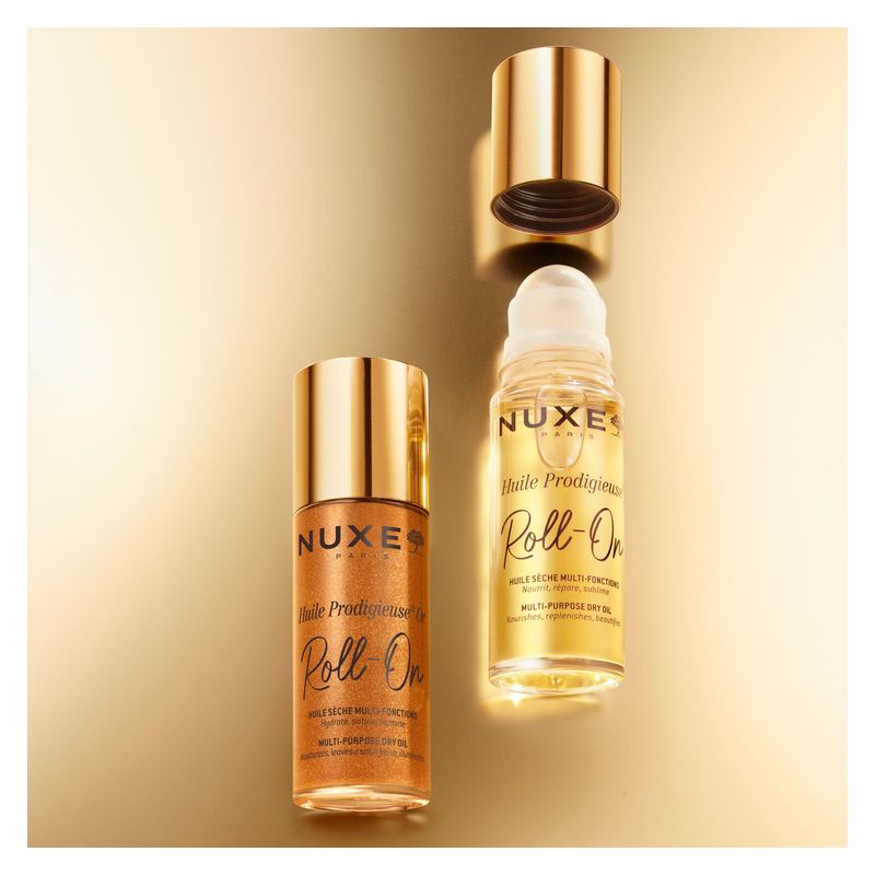 NUXE - HUILE PRODIGIEUSE ROLL-ON HUILE SèCHE MULTI-FONCTIONS NUXE - HUILE PRODIGIEUSE ROLL-ON HUILE SèCHE MULTI-FONCTIONS