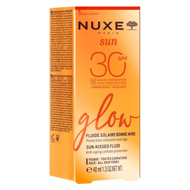 NUXE - SUN GLOW FLUIDE SOLAIRE BONNE MINE SPF 30 NUXE - SUN GLOW FLUIDE SOLAIRE BONNE MINE SPF 30