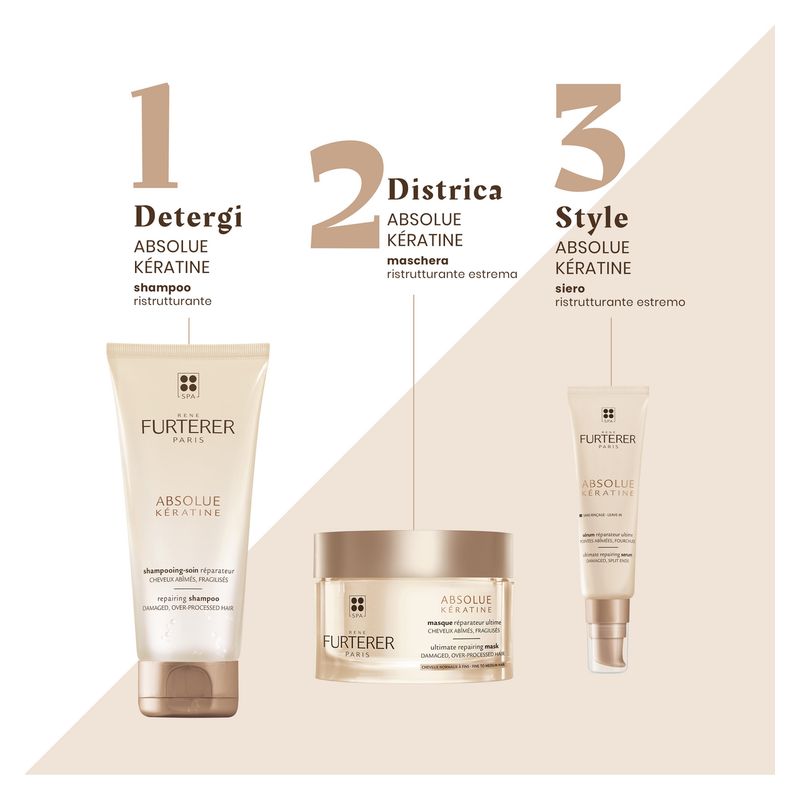 RENE FURTERER - ABSOLUE KERATINE SHAMPOOING REPARATEUR RENE FURTERER - ABSOLUE KERATINE SHAMPOOING REPARATEUR