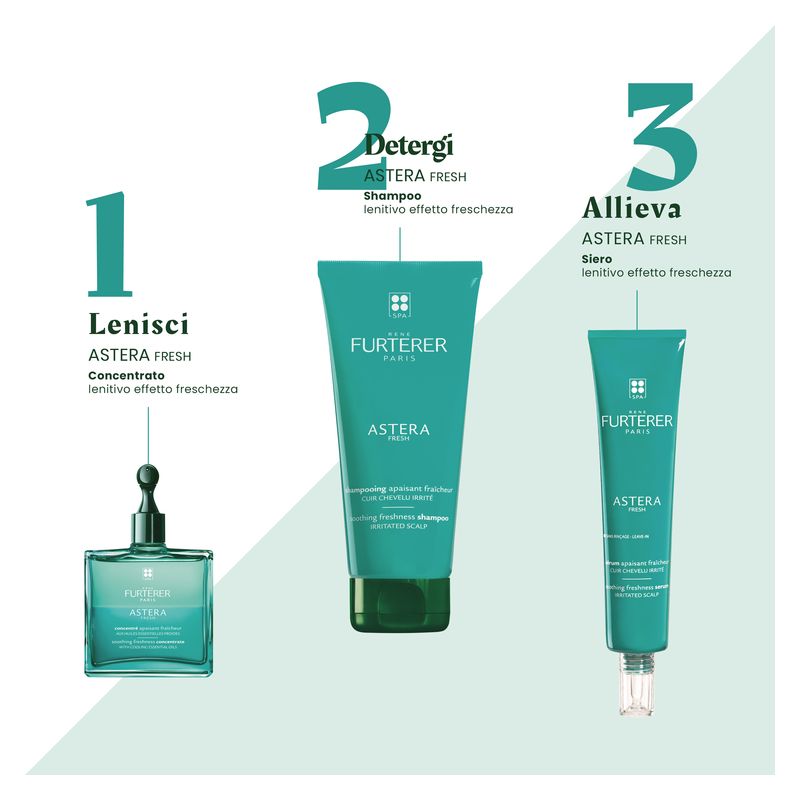 RENE FURTERER - ASTERA FRESH SHAMPOOING APAISANT fraîcheur CUIR CHEVELU IRRITé