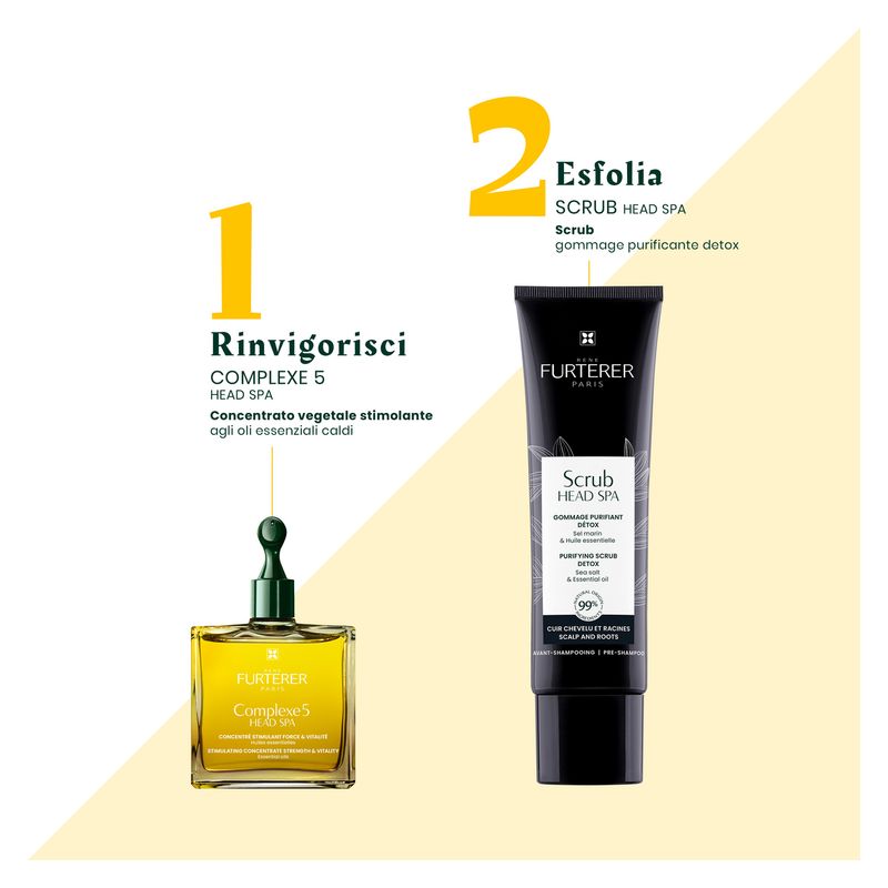 RENE FURTERER - COMPLEXE 5 HEAD SPA CONCENTRé STIMULANT FORCE & VITALITé RENE FURTERER - COMPLEXE 5 HEAD SPA CONCENTRé STIMULANT FORCE & VITALITé
