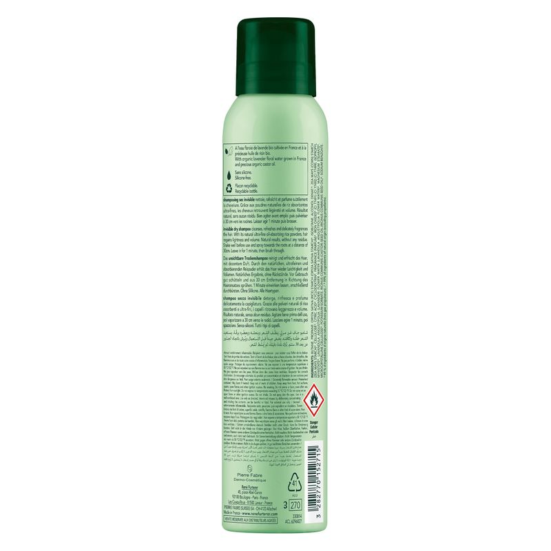 RENE FURTERER - NATURIA SHAMPOOING SEC INVISIBLE RENE FURTERER - NATURIA SHAMPOOING SEC INVISIBLE