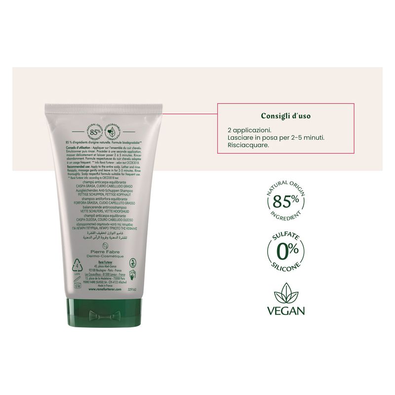 RENE FURTERER - NEOPUR SHAMPOOING ANTIPECULLAIRE EQUILIBRANT RENE FURTERER - NEOPUR SHAMPOOING ANTIPECULLAIRE EQUILIBRANT