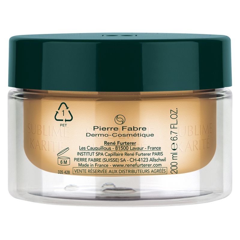 RENE FURTERER - SUBLIME KARITE MASQUE HYDRATANT GAINANT RENE FURTERER - SUBLIME KARITE MASQUE HYDRATANT GAINANT