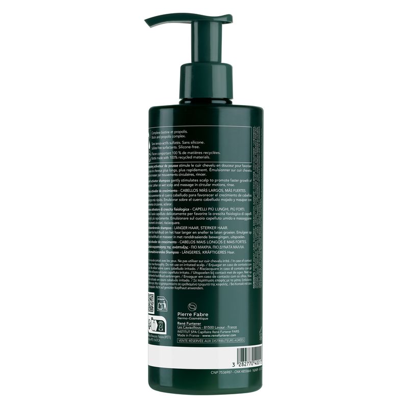 RENE FURTERER - TRIPHASIC ACTIVE GROW SHAMPOOING ACTIVATEUR DE POUSSE 