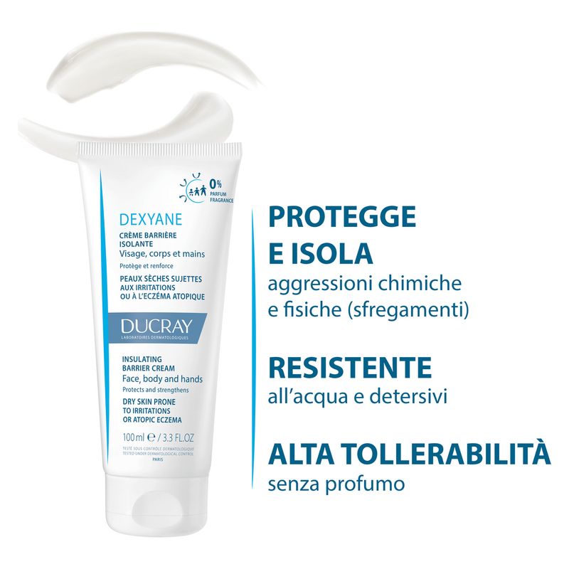 DUCRAY - DEXYANE CRèMA BARRIèRE ISOLANTE VISAGE CORPS ET MAINS DUCRAY - DEXYANE CRèMA BARRIèRE ISOLANTE VISAGE CORPS ET MAINS